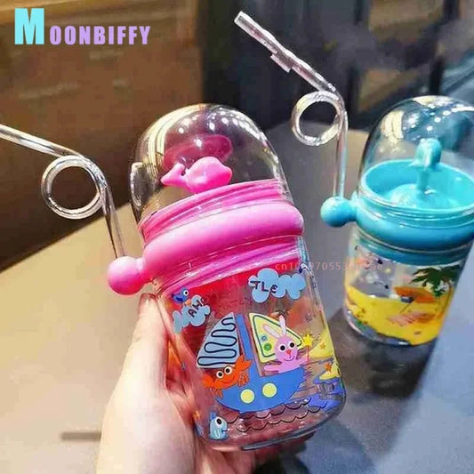 Children Whale Spray Cup Sippy Bottle Cartoon