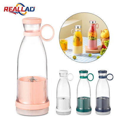 Portable 6 Blades Mini Bottle Juicer | USB