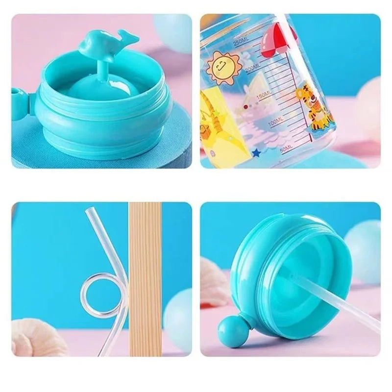 Children Whale Spray Cup Sippy Bottle Cartoon