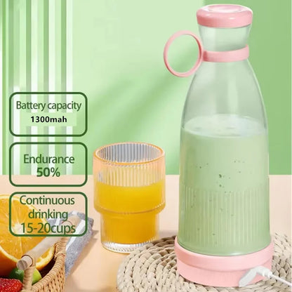 Portable 6 Blades Mini Bottle Juicer | USB