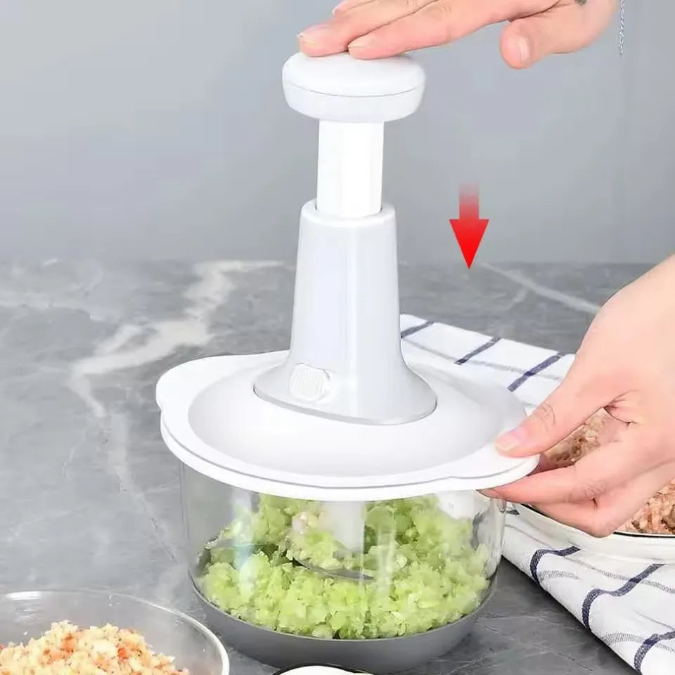 Hand Push Chopper (1.5 Litre Capacity)