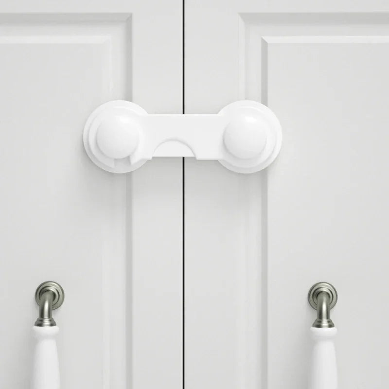 1 Pc - Children Kid Drawer Lock Baby safe Angle Sliding Door Plastic Child safety locks products