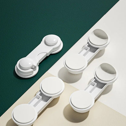 1 Pc - Children Kid Drawer Lock Baby safe Angle Sliding Door Plastic Child safety locks products