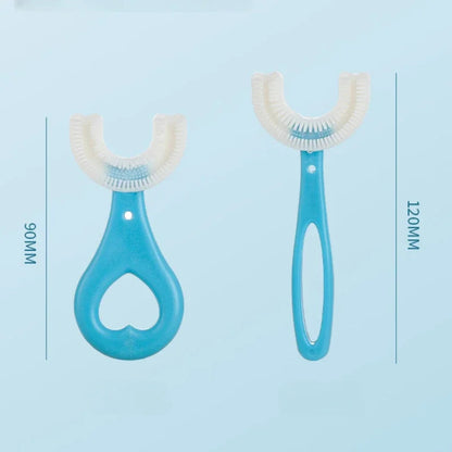 360 Degree U-Shaped Baby Toothbrush [Pack of 2]