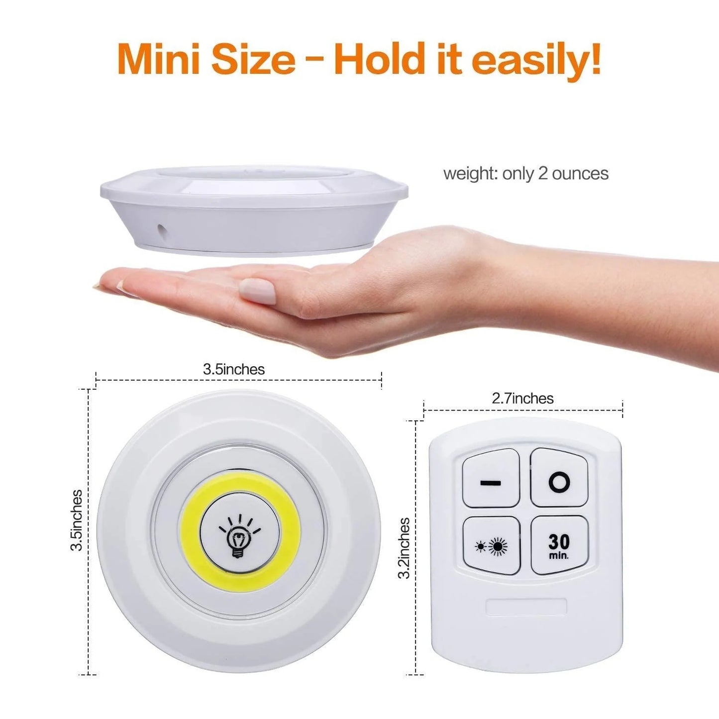 Portable LED Light ( 3pcs )